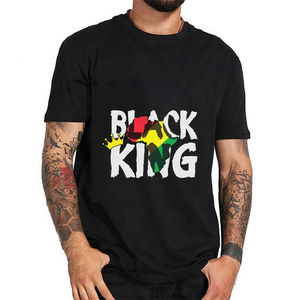 T-shirt mappa nera re Africa - Product Image 6