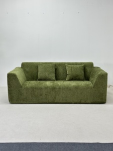 <span class=keywords><strong>Canapé</strong></span> élégant en fibre d'alpaga compressée, mousse haute densité, housse lavable, meuble modulaire gain de place, <span class=keywords><strong>canapé</strong></span> de salon - Product Image 3