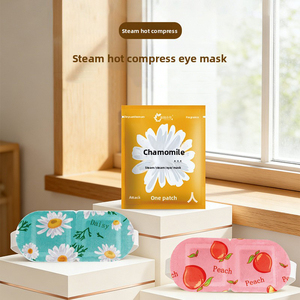 Masques oculaires à vapeur, compresses chaudes jetables en tissu non tissé, patchs de soin des <span class=keywords><strong>yeux</strong></span>, masque oculaire à vapeur à chaleur continue - Product Image 1
