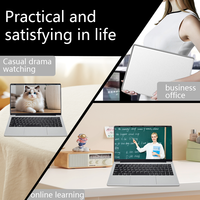 Laptop Nuovo di Zecca Made in China A3950 14 Pollici 6GB RAM 512GB SSD con Scocca in Plastica Computer Portatile Personale per Affari
