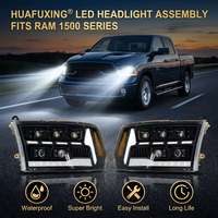 Top Upgrade: 5-Lens LED Headlights High Brightness Retrofit Kit for 2009-2018 Dodge Ram
