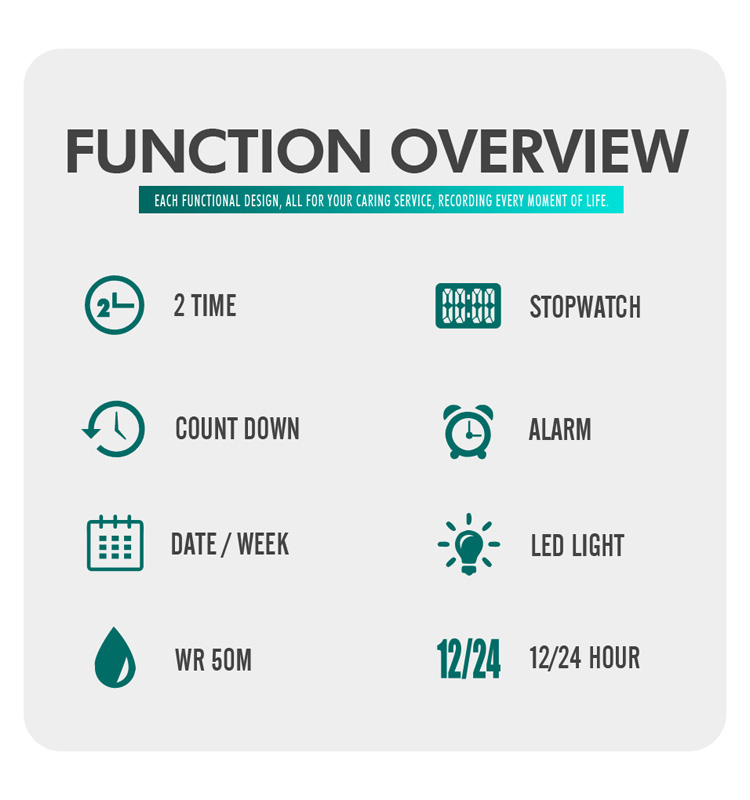 SKMEI 1674 Wholesale high quality simple fashion wrist watch men's watch 50ATM waterproof sports digital watch