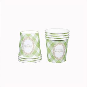 Gobelets à café jetables en papier ondulé PE - Fabrication chinoise, prix bas, vente en gros, gobelets mini personnalisés de 4 oz de qualité alimentaire avec logo - Product Image 1