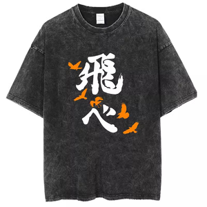 เสื้อวอลเลย์บอลชาย โรงเรียนมัธยมอุเอโนะ แขนสั้น ลายการ์ตูนฮินาตะ โชโย คาเงยามะ โทบิโอะ สไตล์วินเทจ ชุดทีมคอสเพลย์ ลุคย้อนยุค ซักทำเก่า - Product Image 2