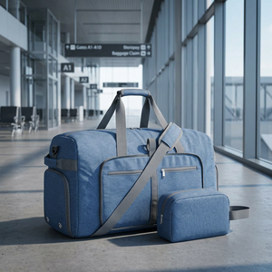 Sac de voyage imperméable en nylon TPU de grande capacité, robuste, pour le camping, la salle de sport, la navigation de plaisance, le sport, sac de voyage sec - Product Image 2