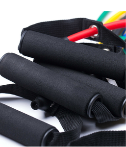 TPE ev adam göğüs kas eğitim ekipmanları gerginlik gücü egzersiz Fitness elastik direnç bantları - Product Image 3