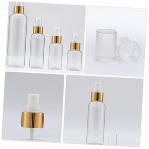 Bouteilles de parfum en plastique rondes pour enfants, couleur blanche brillante - Product Image 4