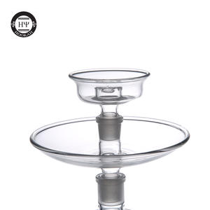 Haute qualité en gros Dia 18.8mm narguilé plaque de verre verre Shisha plateau <span class=keywords><strong>Chicha</strong></span> accessoires narguilé plaque de charbon de bois - Product Image 5