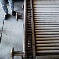 Échangeur de chaleur à tubes à ailettes SS304 avec diamètre de tube de 9,52 mm pour systèmes d'eau réfrigérée AHU et systèmes CVC commerciaux