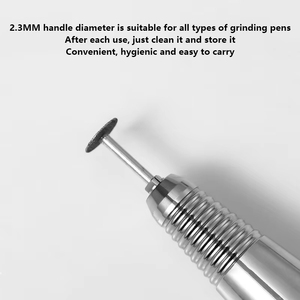 1 pièce Fraise diamantée électrique pour ponceuse à ongles, disque de meulage, fraise de précision, coupe-cuticules, outils d'art ongulaire, tête de polissage et de retrait - Product Image 5