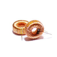 Inducteurs toroïdaux à mode commun à noyau en fer, silicium et aluminium à haute inductance (10-100 µH) pour alimentations à découpage et éclairage LED