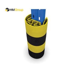 Protectores de piernas para estanterías de palets de almacén de protección de absorción de golpes verticales - Product Image 4