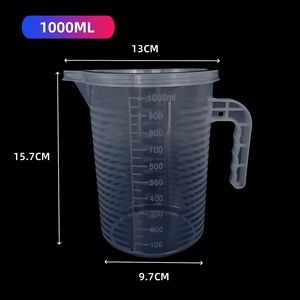 500-5000ml thickened <b>measuring</b> cup, special <b>tool</b> for milk tea shops, food-grade household plastic cup with <b>measuring</b> scale, - Product Image 4