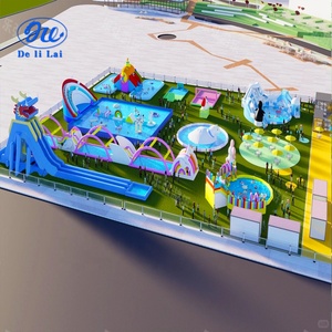 Parc aquatique gonflable personnalisable en plein air, toboggan aquatique gonflable, <span class=keywords><strong>piscine</strong></span>, parc aquatique à thème, <span class=keywords><strong>piscine</strong></span> extérieure - Product Image 3