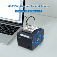 Xprinter XP-S300L 80Mm Printer Struk Termal untuk Sistem POS Tagihan Mesin Pencetak Dapur