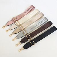 Sangle de remplacement de sac à main à bandoulière réglable pour femme, couleur unie, 3.8cm