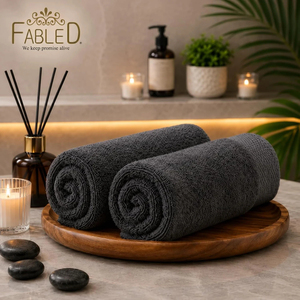 Dark Grey 100% Cotton <b>Shower</b> <b>Towel</b> Comfortable <b>Towel</b> Luxury Hotel Bath <b>Towel</b> - Product Image 4