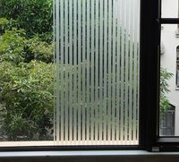Autocollant de verre PVC anti-UV et anti-adhésif, film de fenêtre écologique pour la maison, la salle de bain et le salon