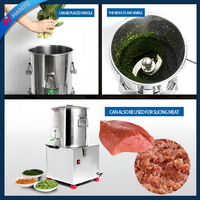 Machine à hacher les légumes rapide, hachoir électrique commercial pour oignon, ail, gingembre