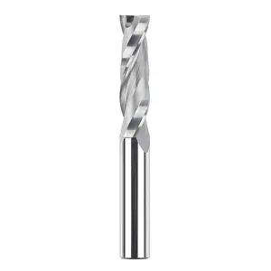 1/2 inch bit solid carbide upcut 2 flutes upcut spiral router bit 1/2 " shank up cut end mill