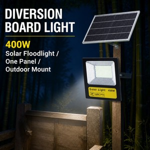 <span class=keywords><strong>Projecteur</strong></span> <span class=keywords><strong>solaire</strong></span> LED en aluminium avec panneau, étanche, 400 watts, pour cour, solution d'éclairage <span class=keywords><strong>solaire</strong></span> haut de gamme - Product Image 3