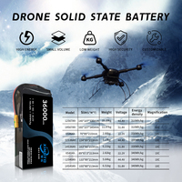 Nouvelle technologie Batterie lithium semi-solide 330 Wh/kg NCM811 36 Ah 36000 mAh Marque Xingto 1000 cycles Drone UAV VTOL
