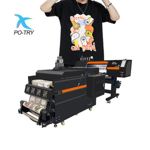 Impresora de transferencia térmica de tinta blanca PO-TRY para ropa, camisetas, máquina de impresión digital DTF con productos de algodón - Product Image 1