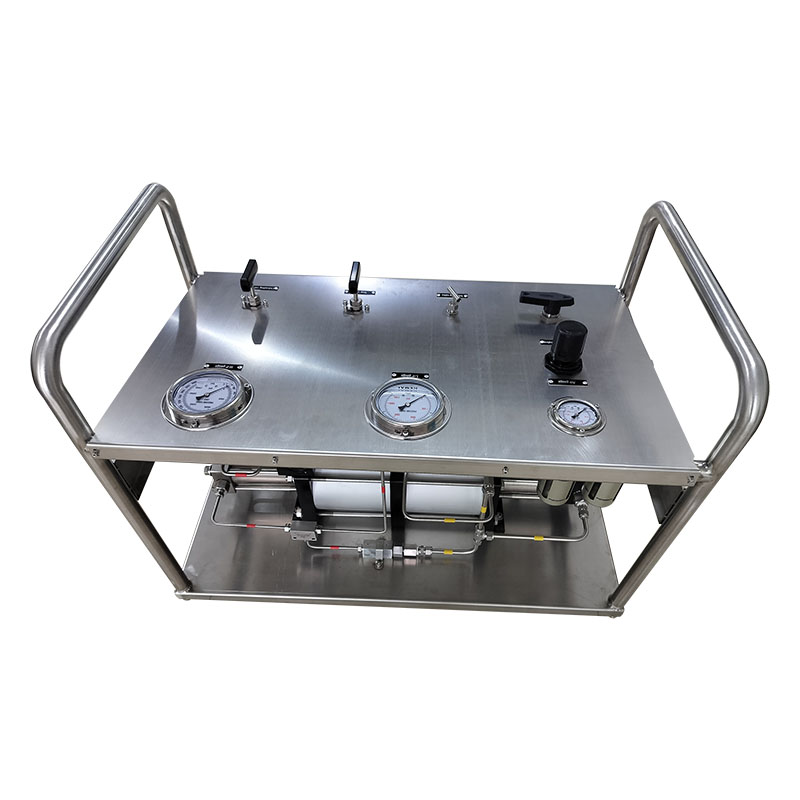 USUN Gas Booster Pump - High Pressure Stainless Steel System