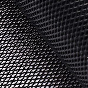40 "x 13"/100x33cm Hợp kim nhôm ô tô chèn bội thu xe nướng lưới 3x6mm lỗ hình thoi đa sử dụng màu đen mở rộng kim loại - Product Image 4