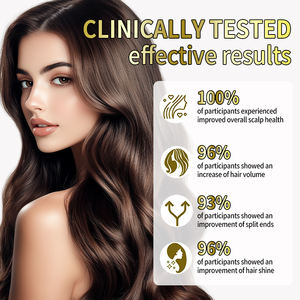 Ensemble de soins capillaires à la biotine biologique avec logo personnalisé, shampooing professionnel <span class=keywords><strong>anti</strong></span>-<span class=keywords><strong>chute</strong></span> de cheveux et stimulant la pousse des cheveux - Product Image 5