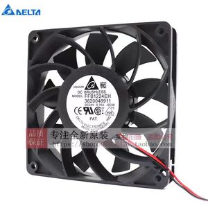 Ventilateur sans balais Delta FFB1224EH DC 24V 0.76A 120x25mm pour refroidissement de serveur à onduleur - Product Image 2