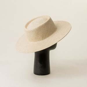 Sombrero de Playa de Paja Flexible con Protección Solar para el Verano, Sombrero de Paja Toquilla de Lujo para Mujer - Product Image 2