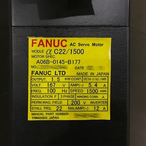 A06B-2145-B177 อุปกรณ์เสริมระบบเครื่องจักร FANUC มอเตอร์ของแท้ใหม่เอี่ยมพร้อมการรับประกันหนึ่งปี - Product Image 2