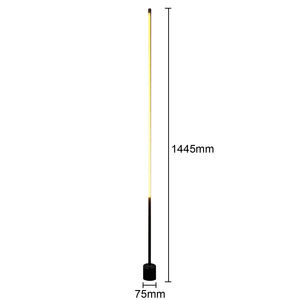 مصباح أرضي للزاوية والصيد في غرفة المعيشة وغرفة النوم مع جهاز تحكم عن بعد بتصميم بسيط 3 درجات حرارة - Product Image 4