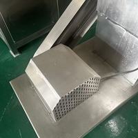 Machine à floquer les blocs de viande congelée en acier inoxydable industriel, machine à trancher la viande pour morceaux de viande congelée désossée