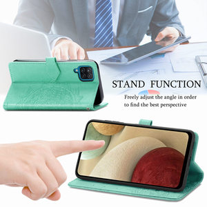 Étui portefeuille de luxe en cuir PU avec imprimé fleur mandala pour téléphones mobiles 4G 5G (modèles 50, 51, 52, 53, 55, <span class=keywords><strong>71</strong></span>, 73) - Product Image 4