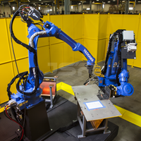 Robot manipulador de soldadura MIG MAG TIG CO2 CNC controlado Yaskawa Robot de soldadura automática celda de trabajo