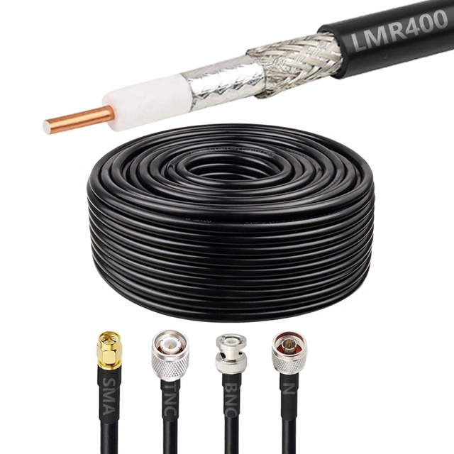 Manufacture Direct 50Ohm Kabel Rg8 U Lmr-400 Lmr 400 Low Loss Lmr400 20M 30M 40 M Coax Rf Coaxial Cable 20 M for N Sma Connector