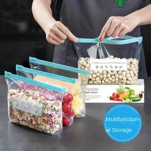Bpa Free Reclosable Plastic <b>Zipper</b> Top <b>Bag</b> Freezer Resealable Food <b>Storage</b> <b>Bag</b> - Product Image 5
