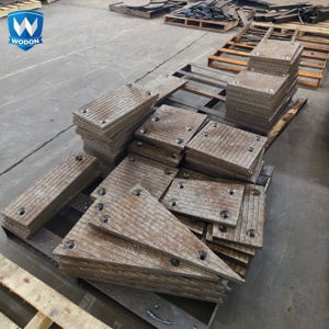 Plaque d'usure composite 4+4 en carbure <span class=keywords><strong>de</strong></span> chrome pour goulottes, trémies, godets et conduites <span class=keywords><strong>de</strong></span> descente <span class=keywords><strong>de</strong></span> charbon, résistante à l'usure - Product Image 6