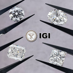 IGI認定ダイヤモンド 1カラット VS VVS ラボラトリークリエイテッドストーン 1.0ct HPHT CVD ルース ラボグロウンダイヤモンド - Product Image 2