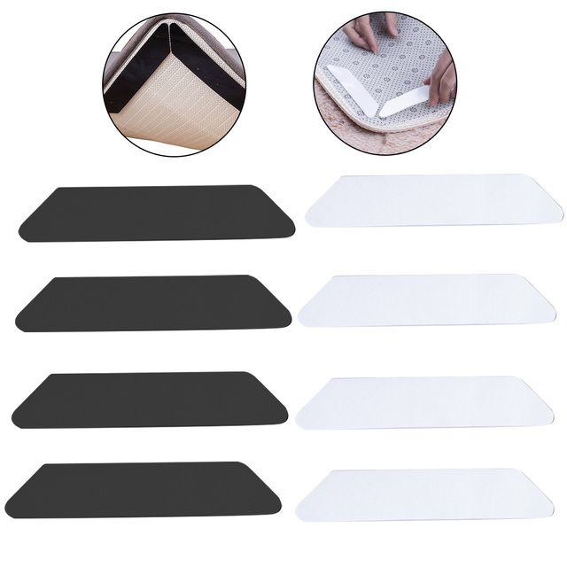 2021 Upgraded V Shape Reusable Washable Eco-Friendly Rug Pads Non Slip for Hardwood, Tile Floors, Carpets
