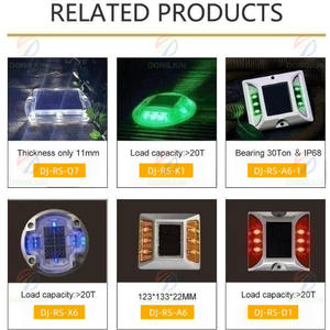 Tachas Reflectantes Solares para Carretera, Ojos de Gato LED, Tachas Solares para Carretera, Tachas de Plástico para Carretera - Product Image 4