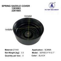 Funda de Resorte para Sillín 1383063, Cubierta de Cubo de Bogie 2261665 para Camión Marca Scania