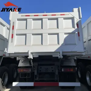 6x4 sinotruck HOWO Xe Tải Tự đổ tình trạng tốt secondhand 10 bánh xe 380hp 400hp ACC tự động tay lái xe ô tô để bán 6 - 8L