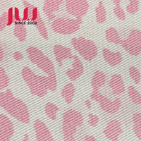 Tissu sergé 100 % coton non extensible imprimé léopard pour robes décontractées, sacs et textiles de maison – Vente en gros