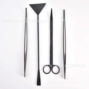 Juego de tijeras para plantas acuáticas de acero inoxidable Yangjiang, herramientas de poda duraderas para el mantenimiento del paisajismo de acuarios - Product Image 1