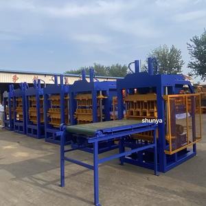 SHUNYA Factory Hydraulic SY4-10 High-Accuracy Interlocking Soil Block Making Machine <strong>Clay</strong> Brick Making Machinery - Product Image 2