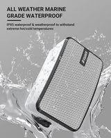 Enceintes Bluetooth d'extérieur Inwa, enceintes étanches IPX5, 40 W, enceinte murale, système audio puissant pour l'intérieur et l'extérieur