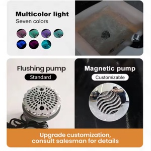 Sillón de Pedicura Moderno de Lujo para Salón de Uñas, con Masaje y Spa para Pies - Product Image 6